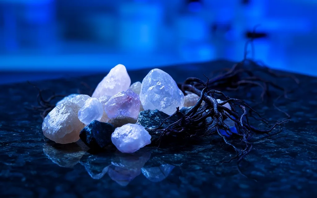 Natural minerals for energy production